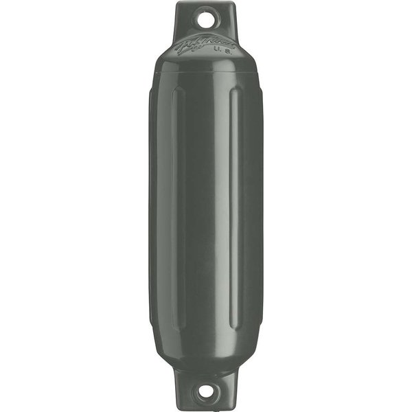 Polyform U.S. Polyform G-2 Twin Eye Fender 4.5 Inch x 15.5 Inch - Graphite G-2-GRAPHITE